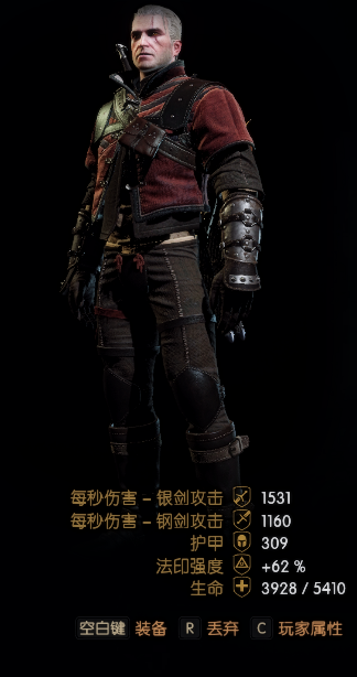 巫師 3 狂獵 狼學派套裝屬性分享