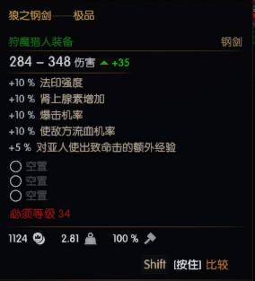 巫師 3 狂獵 狼學派套裝屬性分享