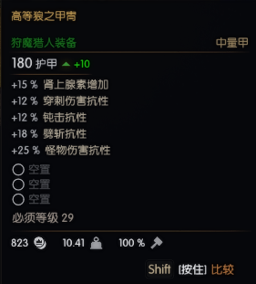 巫師 3 狂獵 狼學派套裝屬性分享