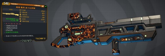 邊緣禁地3 (Borderlands 3) 強力武器推薦分享