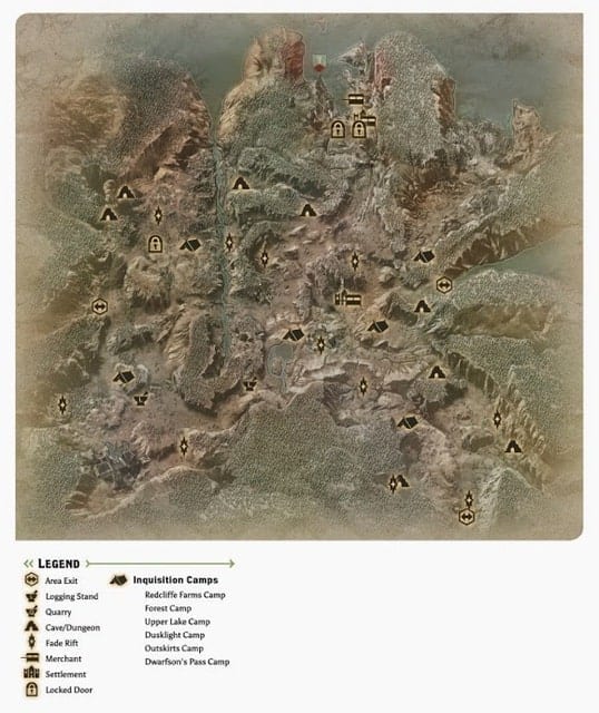 闇龍紀元 異端審判 全地圖任務等級貴重物品與龍位置分享