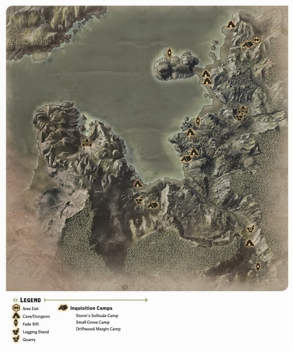 闇龍紀元 異端審判 全地圖任務等級貴重物品與龍位置分享