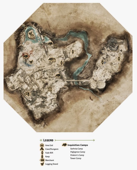闇龍紀元 異端審判 全地圖任務等級貴重物品與龍位置分享