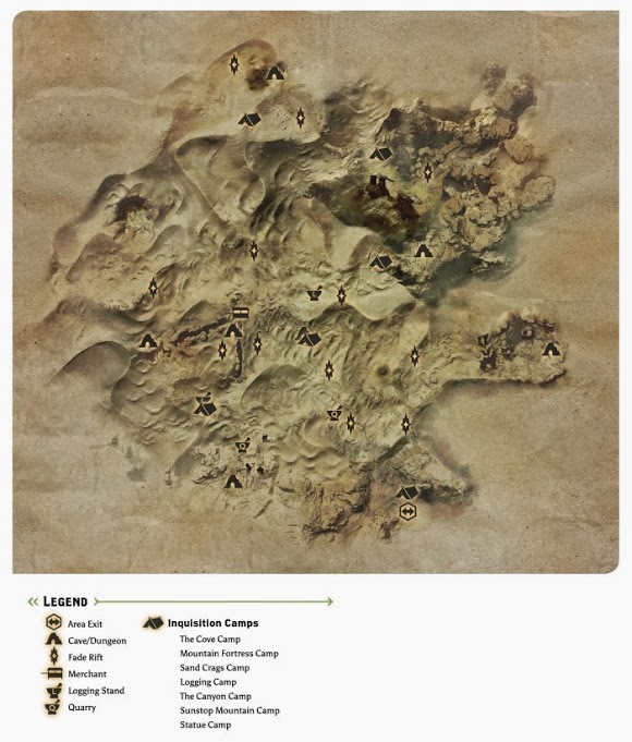 闇龍紀元 異端審判 全地圖任務等級貴重物品與龍位置分享