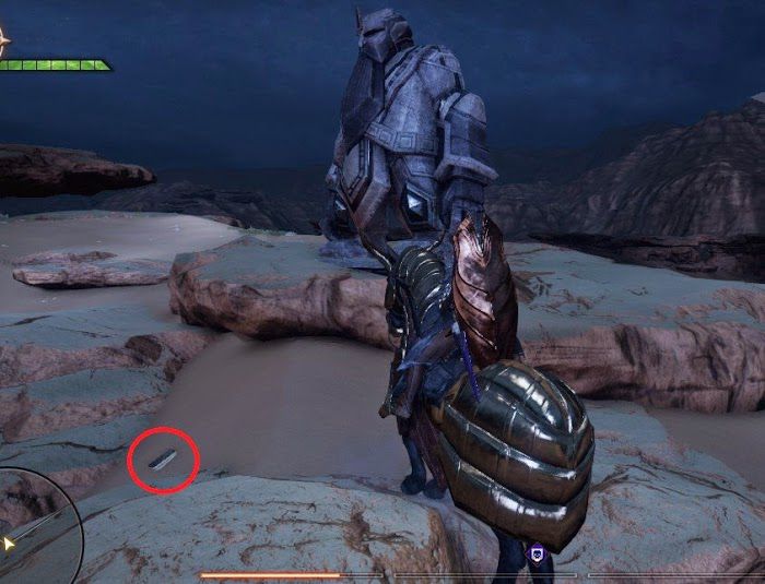 闇龍紀元 異端審判 嘶鳴荒野（hissing waste）8份筆記位置圖示