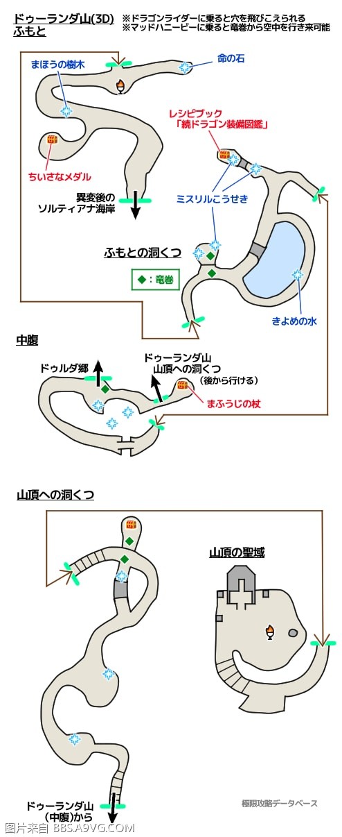 勇者鬥惡龍11 尋覓逝去的時光 3DS全迷宮地圖分享