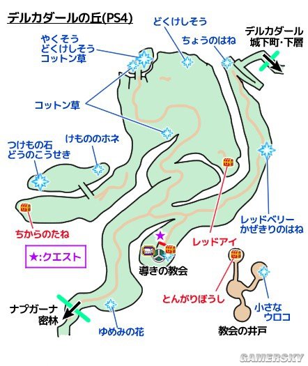 勇者鬥惡龍11 尋覓逝去的時光 全寶箱與物品位置地圖