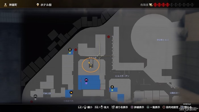 人中之龍7 光與闇的去向 全按摩高手位置分享