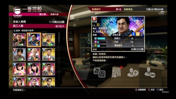 人中之龍7 光與闇的去向 全不動產價值分享