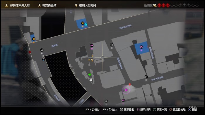 人中之龍7 光與闇的去向 打工英雄尋人任務目標位置