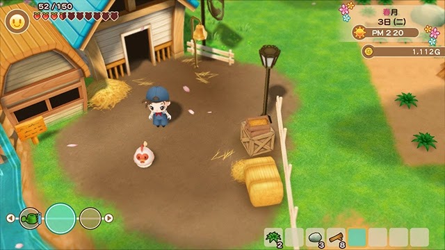 牧場物語 重聚礦石鎮 第一年春圖文流程攻略