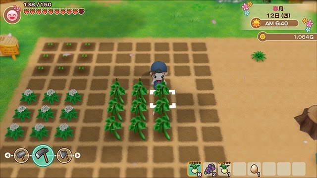 牧場物語 重聚礦石鎮 第一年春圖文流程攻略