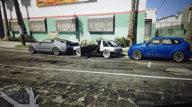 俠盜獵車手5 (GTA 5) 側位停車圖文教學