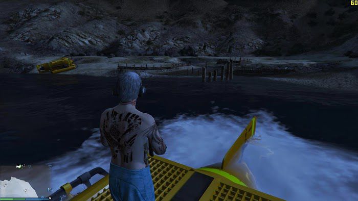 俠盜獵車手5 (GTA 5) 潛水艇位置