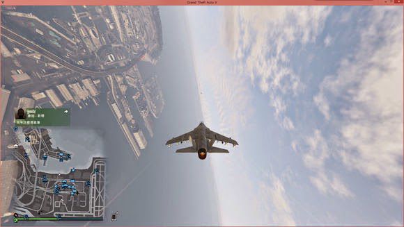 俠盜獵車手5 (GTA 5) PC版固定翼戰鬥機飛行與空戰圖文教學