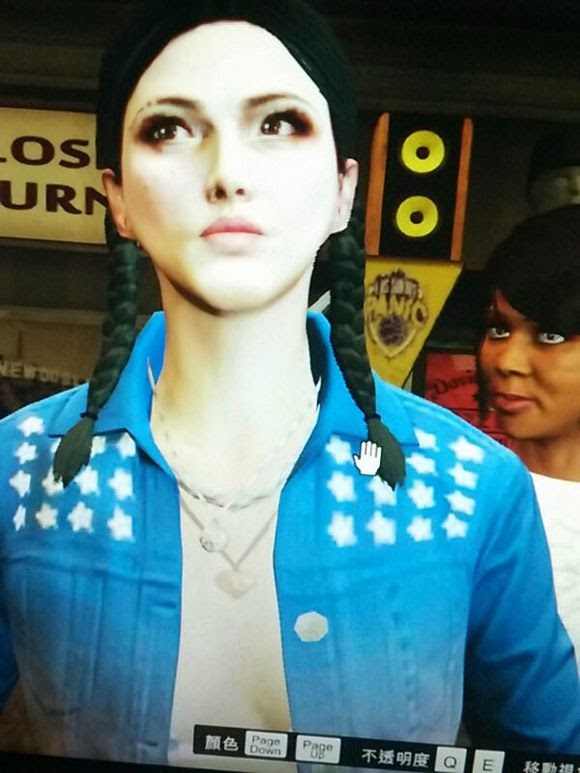 俠盜獵車手5 (GTA 5) 美女捏臉資料