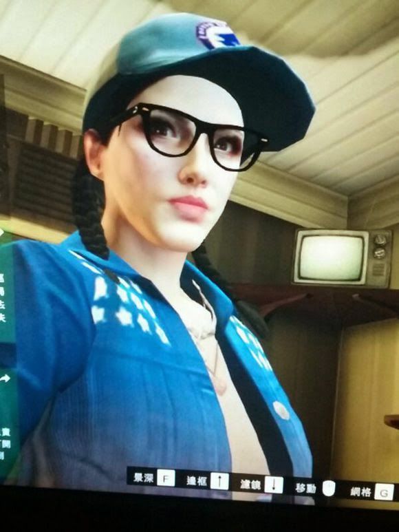 俠盜獵車手5 (GTA 5) 美女捏臉資料