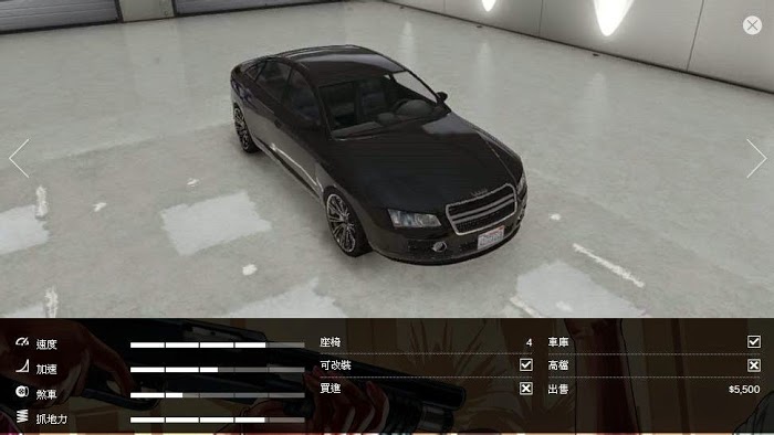 俠盜獵車手5 (GTA 5) 十輛最稀有載具性能與取得方法