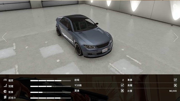 俠盜獵車手5 (GTA 5) 十輛最稀有載具性能與取得方法