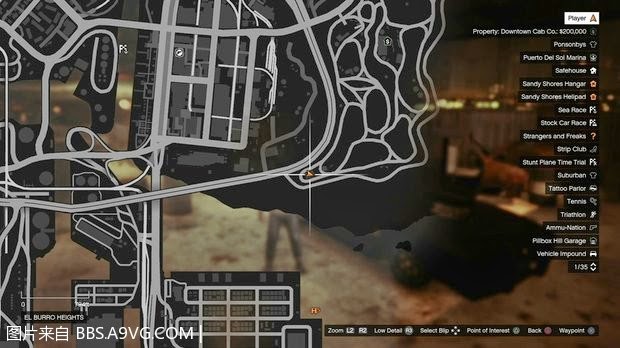 俠盜獵車手5 (GTA 5) PS4版隨機任務汽車位置圖文解析