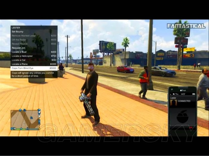 俠盜獵車手5 (GTA 5) 永不犯罪圖文教學