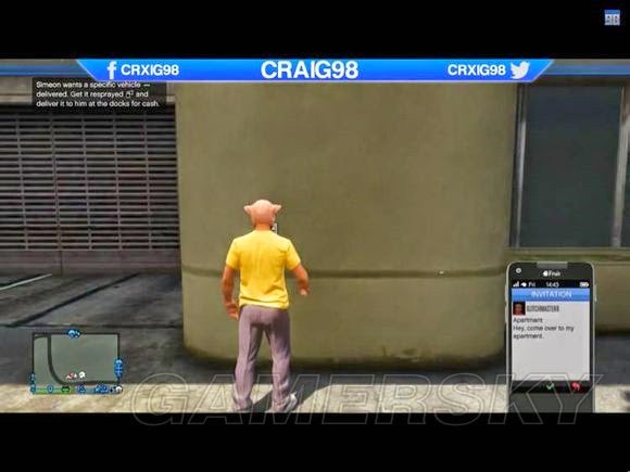 俠盜獵車手5 (GTA 5) 人物隱身圖文教學