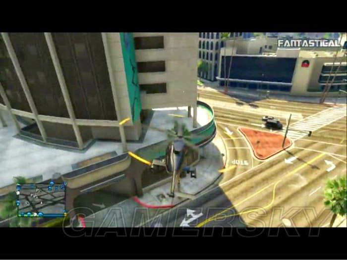 俠盜獵車手5 (GTA 5) 經過地底世界 將飛機停入地下車庫圖文教學