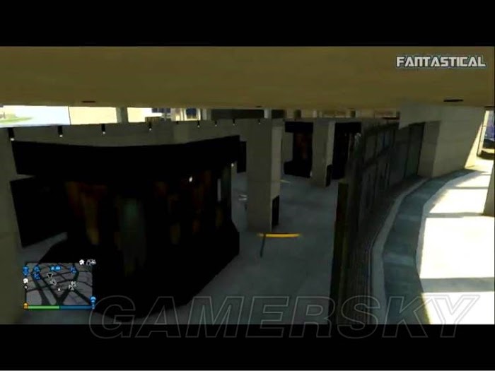 俠盜獵車手5 (GTA 5) 經過地底世界 將飛機停入地下車庫圖文教學