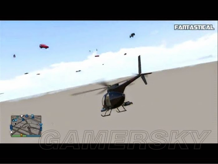 俠盜獵車手5 (GTA 5) 經過地底世界 將飛機停入地下車庫圖文教學
