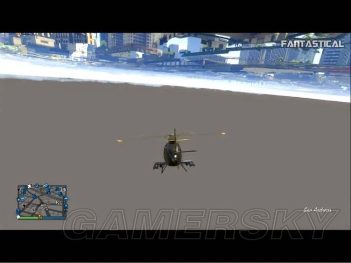俠盜獵車手5 (GTA 5) 經過地底世界 將飛機停入地下車庫圖文教學