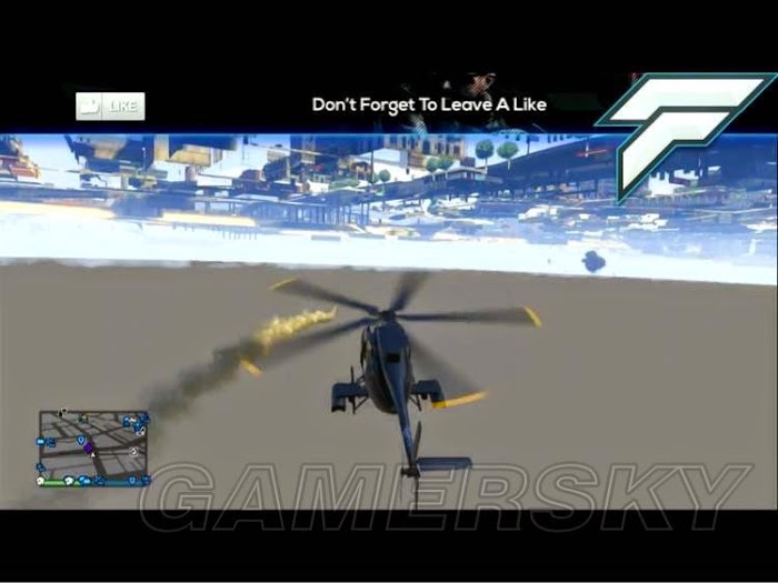 俠盜獵車手5 (GTA 5) 經過地底世界 將飛機停入地下車庫圖文教學