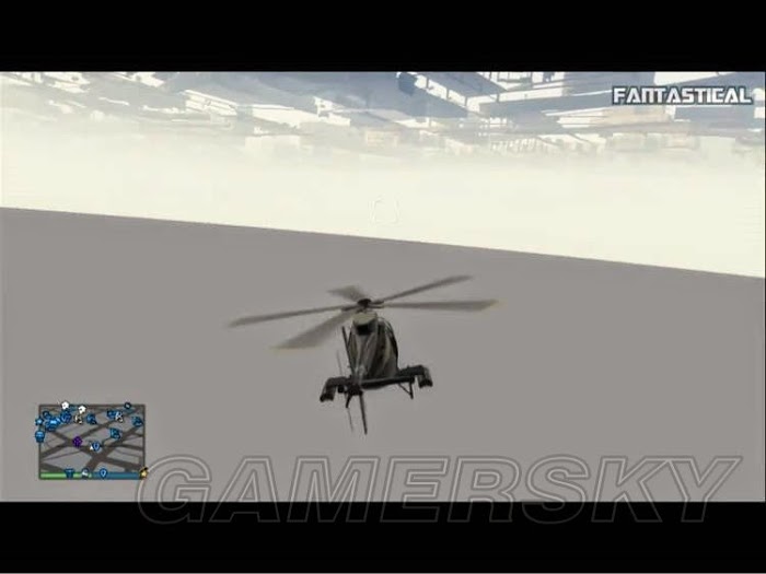 俠盜獵車手5 (GTA 5) 經過地底世界 將飛機停入地下車庫圖文教學