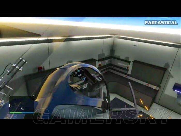 俠盜獵車手5 (GTA 5) 經過地底世界 將飛機停入地下車庫圖文教學