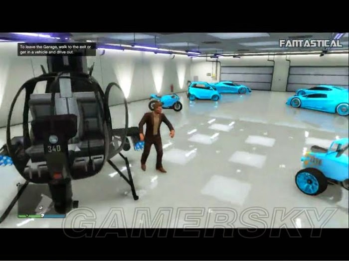 俠盜獵車手5 (GTA 5) 經過地底世界 將飛機停入地下車庫圖文教學