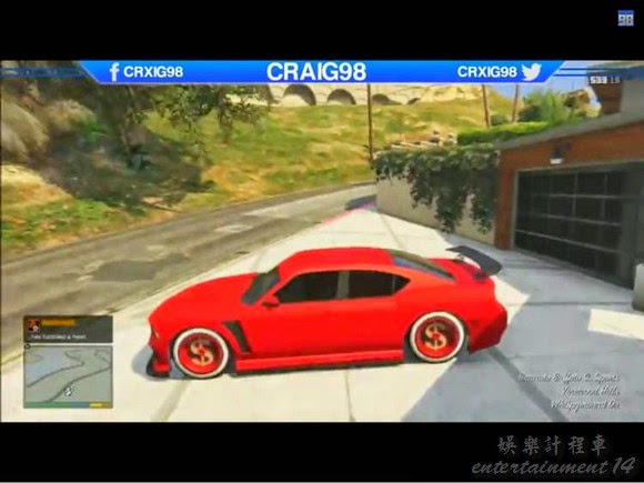 俠盜獵車手5 (GTA 5) 主角車輛BUG取得圖文教學