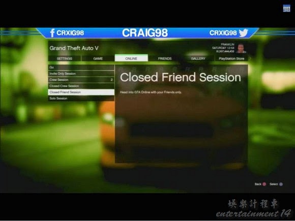 俠盜獵車手5 (GTA 5) 主角車輛BUG取得圖文教學