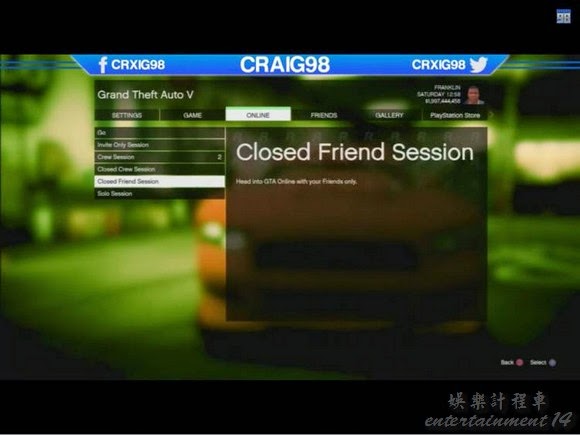 俠盜獵車手5 (GTA 5) 主角車輛BUG取得圖文教學