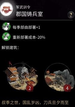 全軍破敵 三國 軍事科技樹內容與解鎖單位整理
