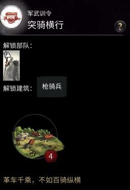全軍破敵 三國 軍事科技樹內容與解鎖單位整理