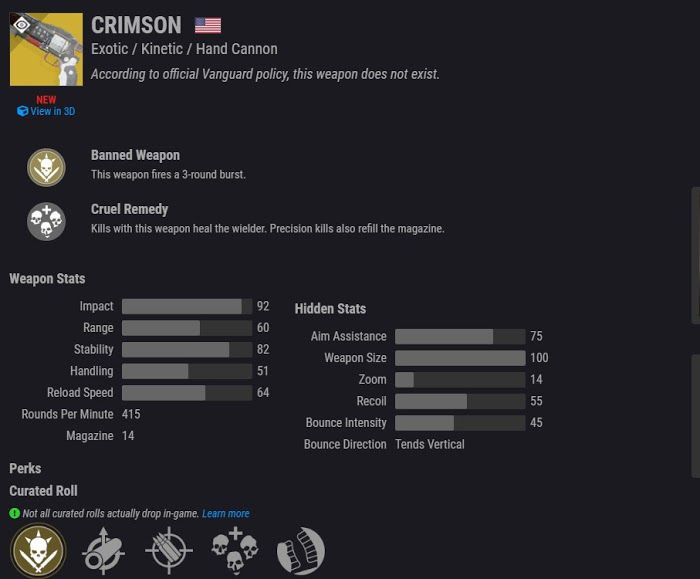 天命2 (Destiny 2) PVP各類型主副手武器推薦