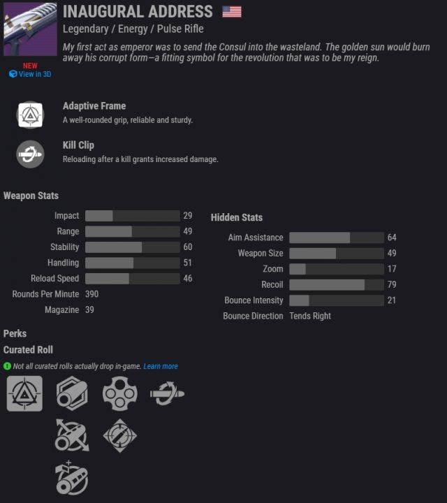 天命2 (Destiny 2) PVP各類型主副手武器推薦