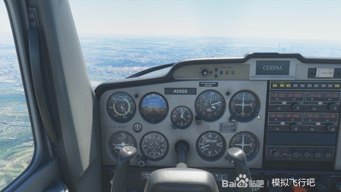 微軟模擬飛行 (Microsoft Flight Simulator) 儀錶介紹與五邊飛行詳解