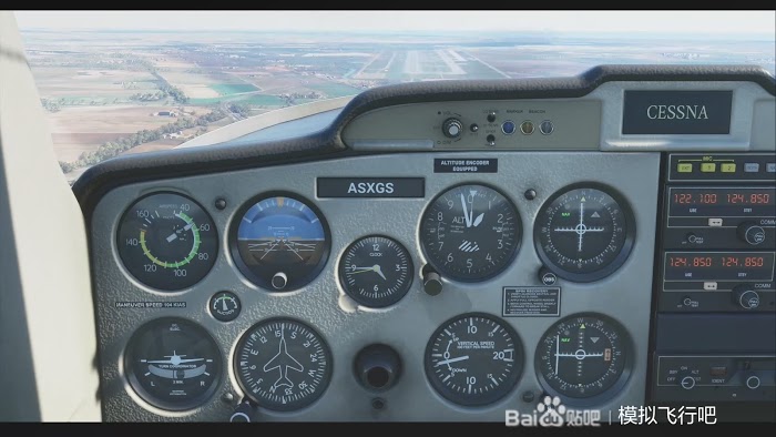 微軟模擬飛行 (Microsoft Flight Simulator) 進近時使用ils輔助降落方法