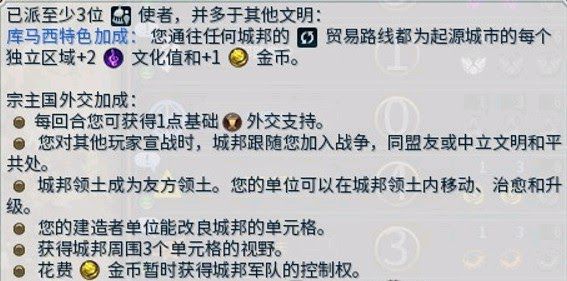 文明帝國 6 全城邦宗主加成評析