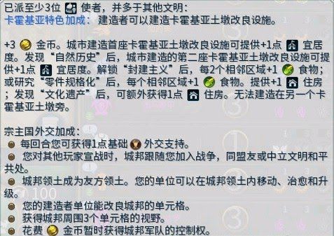 文明帝國 6 全城邦宗主加成評析