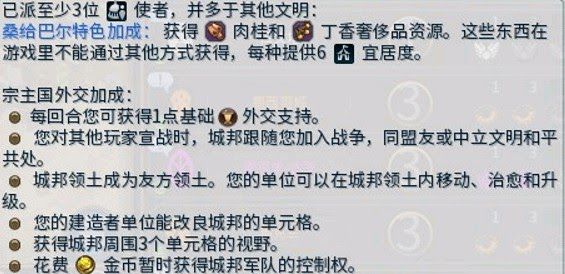 文明帝國 6 全城邦宗主加成評析