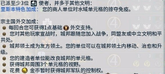 文明帝國 6 全城邦宗主加成評析