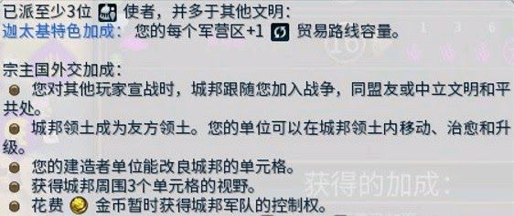 文明帝國 6 全城邦宗主加成評析