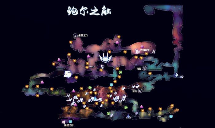 聖靈之光2 (Ori and the Will of the Wisps) 全收集大地圖