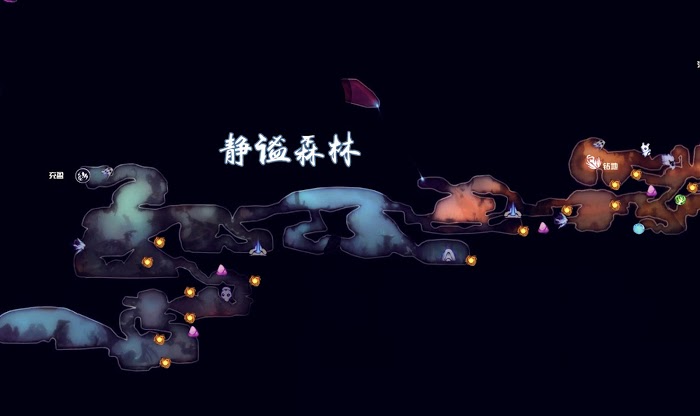 聖靈之光2 (Ori and the Will of the Wisps) 全收集大地圖